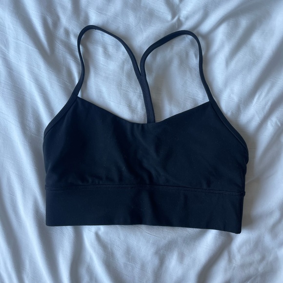 Lululemon Black Flow Y Longline Bra - Picture 4 of 5